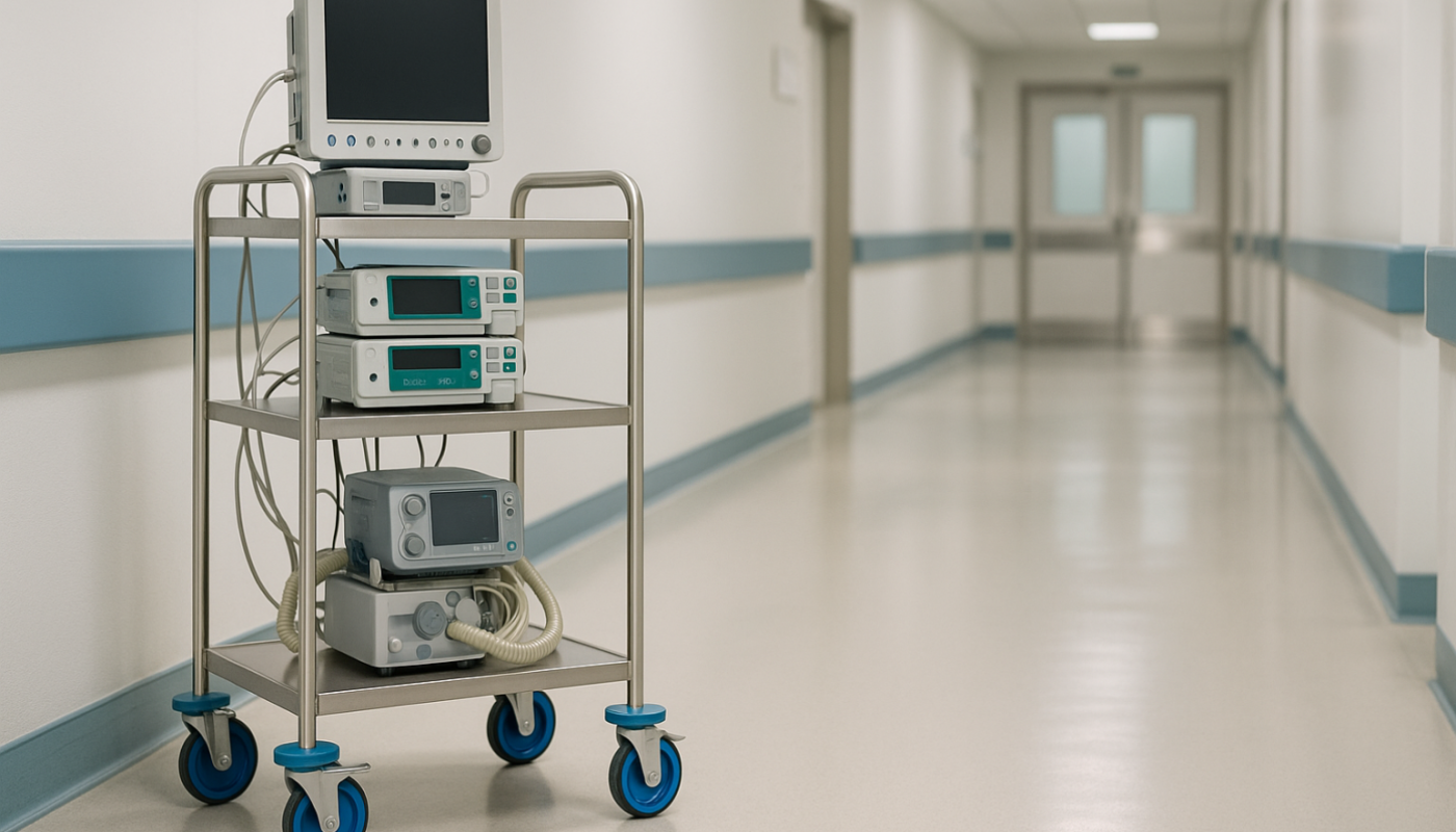 Wózki szpitalne – transport sprzętu medycznego